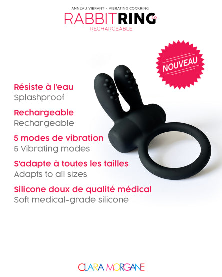 Anneau vibrant rabbit ring 2.0