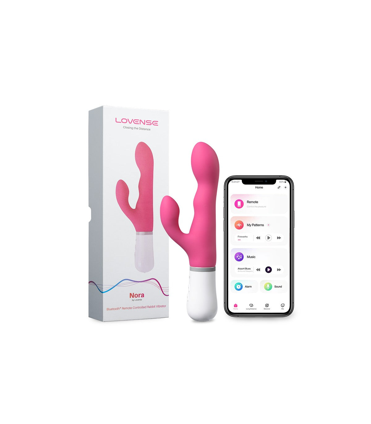 Vibromasseur rabbit connecté  LOVENSE