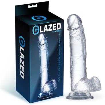 Gode ventouse transparent