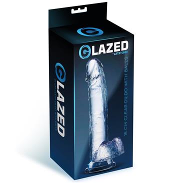 Gode ventouse transparent