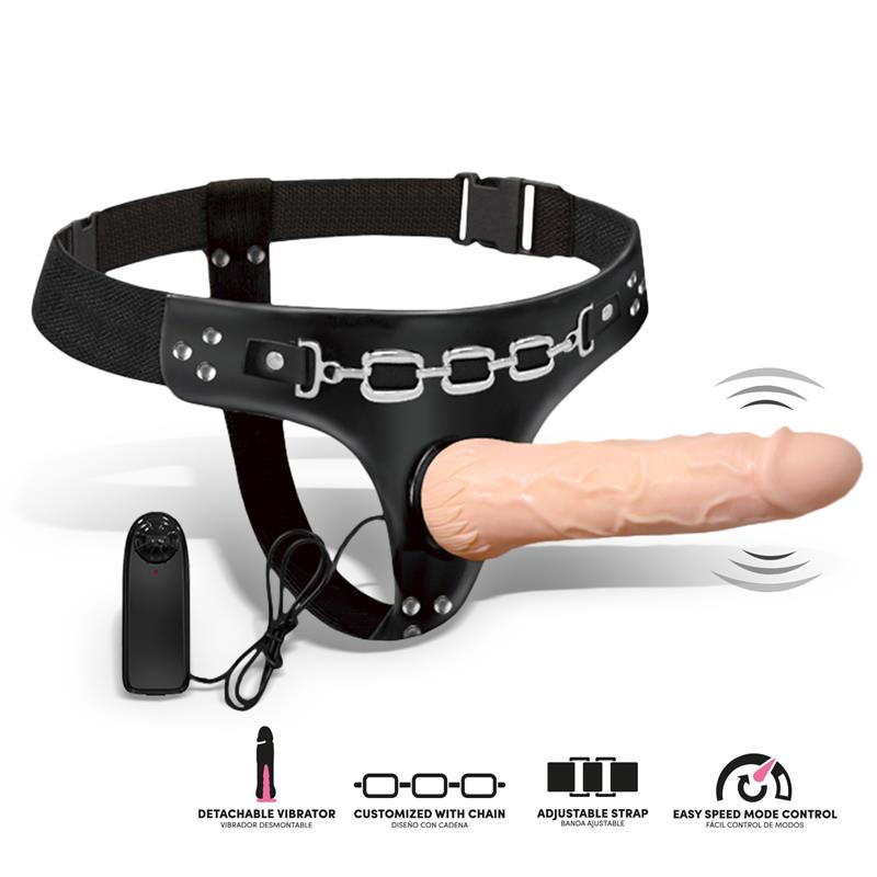 Gode ceinture vibrant ( Ribbo)