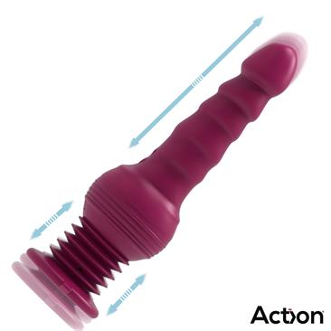 gode ventouse vibrant (ROCKET)