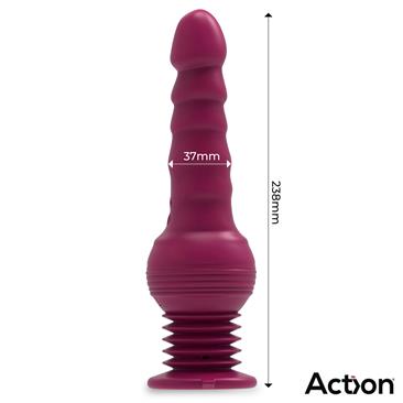 gode ventouse vibrant (ROCKET)