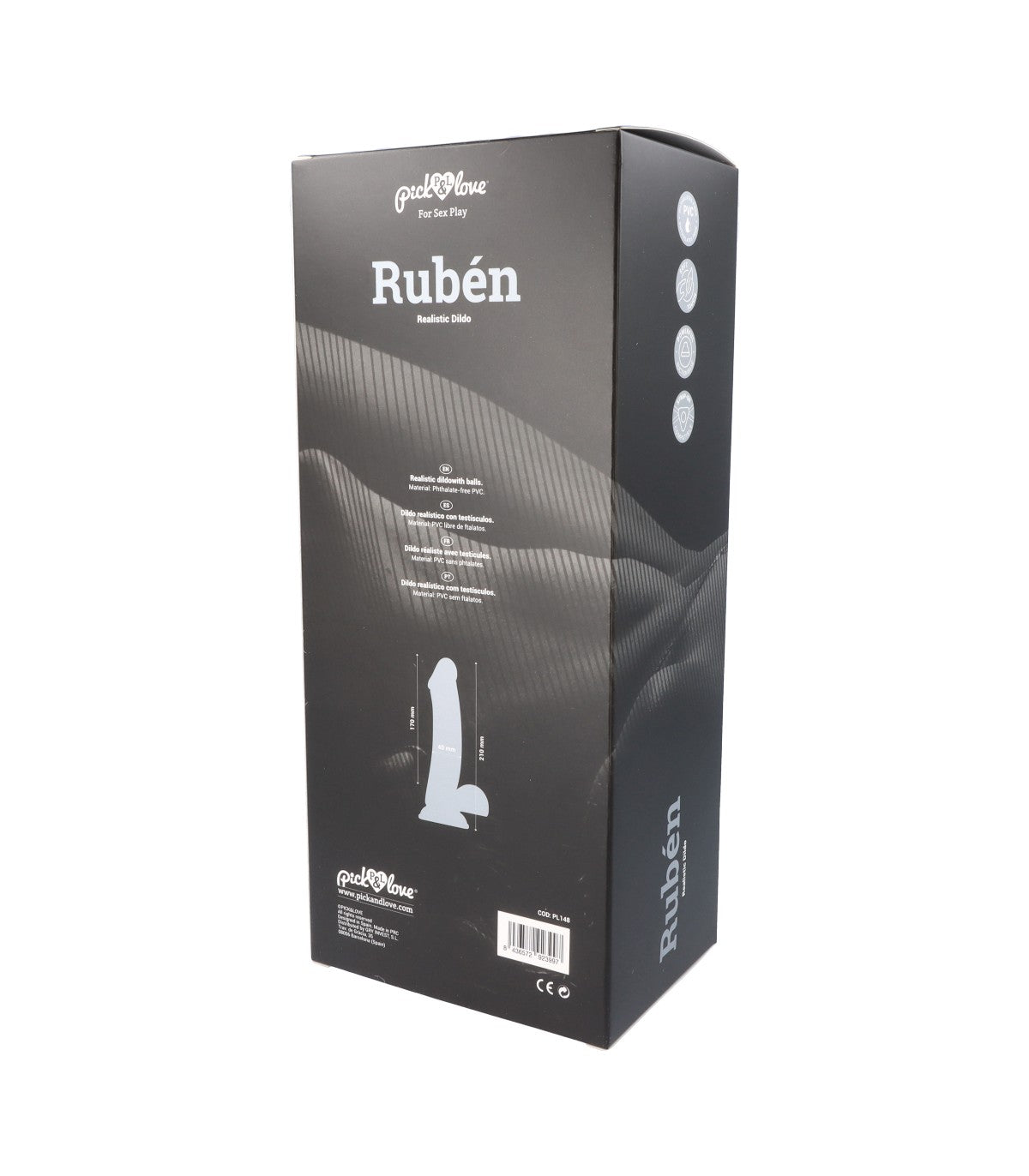 Gode ventouse réaliste ( RUBEN )