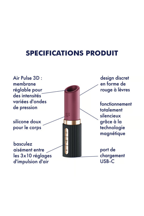 Stimulateur clitoridien air pulsé ( Pro 2 Kiss )