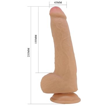 Gode réaliste avec ventouse (DRACO)
