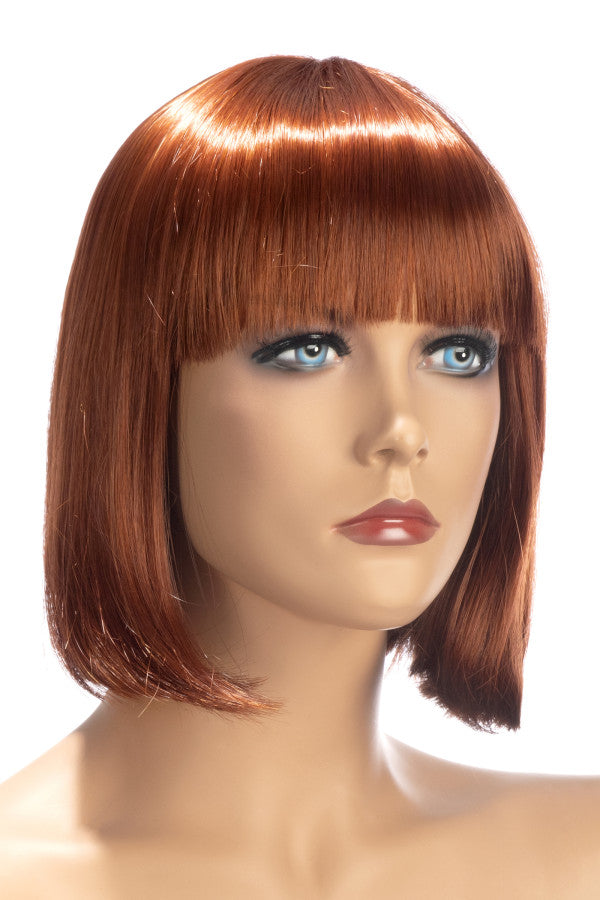 Perruque courte rousse (SOPHIE)