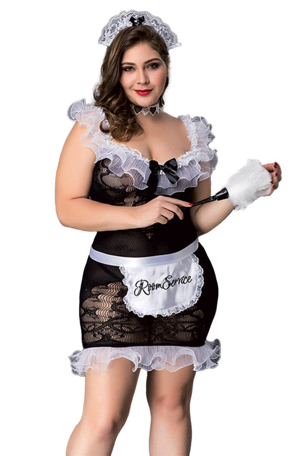 Costume soubrette grande taille