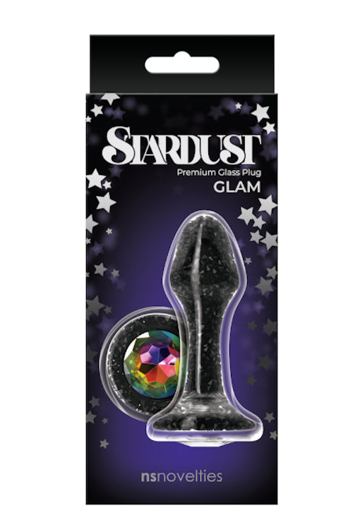 Plug en verre borosilicaté et cristaux brillants Swarovski !