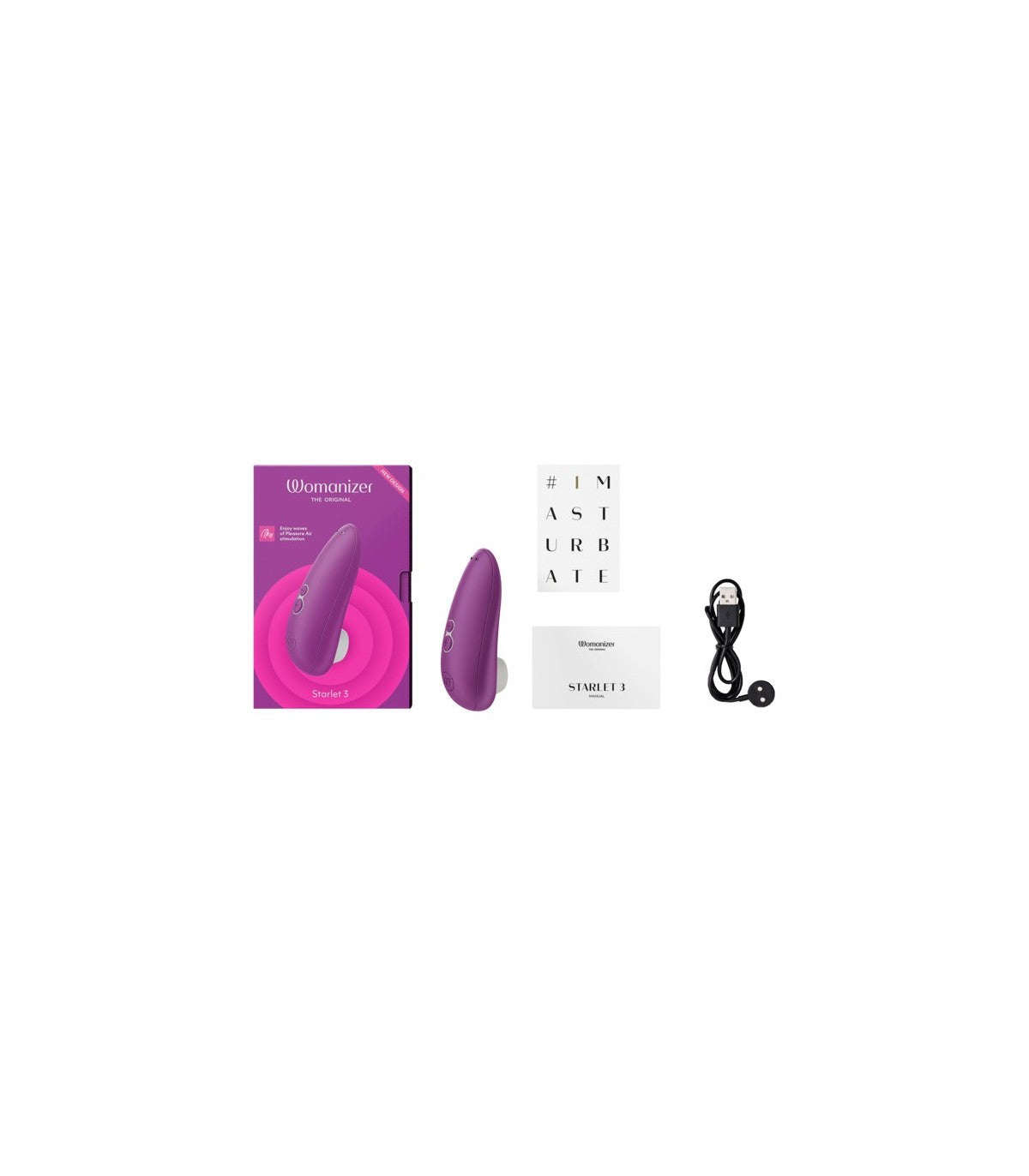 Stimulateur clitoridien WOMANIZER Starlet 3