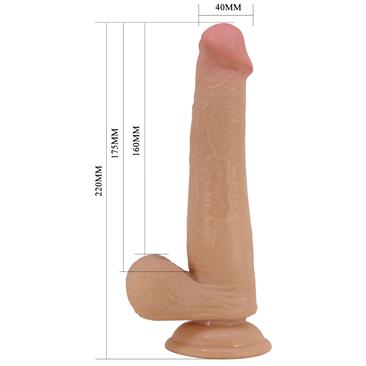 Gode réaliste avec ventouse (TALLEN)