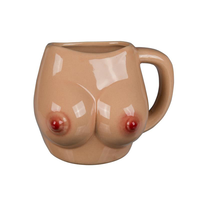 Mug fun poitrine