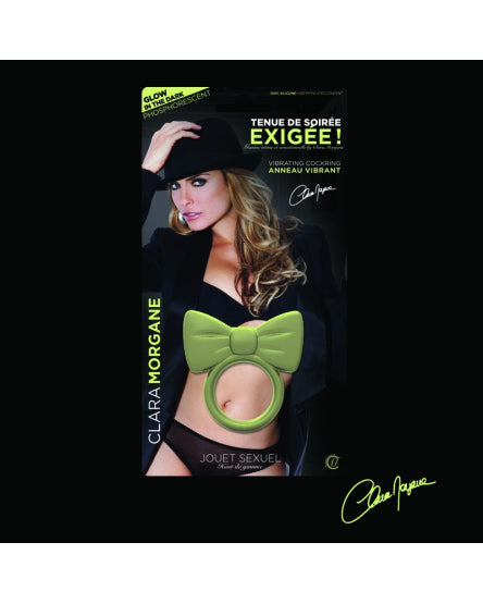 Cockring vibrant phosphorescent en silicone
