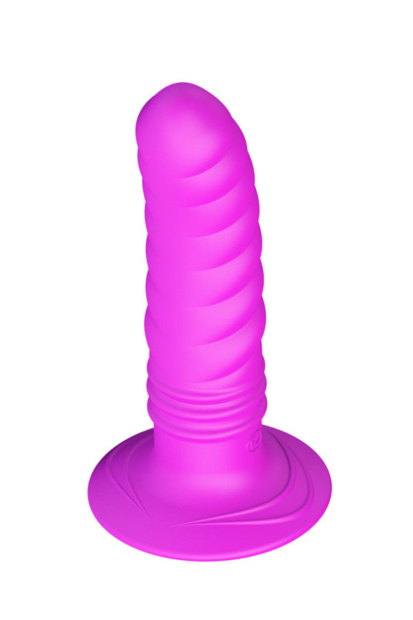Gode anal ou vaginal vibrant avec ventouse ( TWIST )