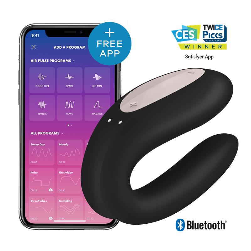 vibromasseur connecté pour couple (Double Joy )
