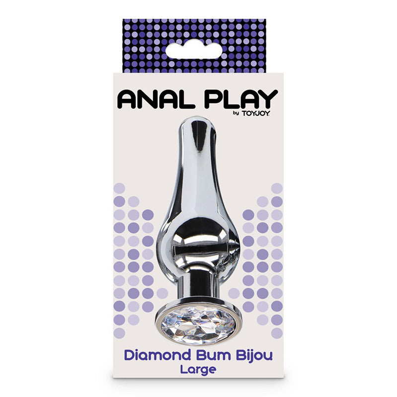 Anal Play Diamond Bum Bijoux argenté | Plug Anal