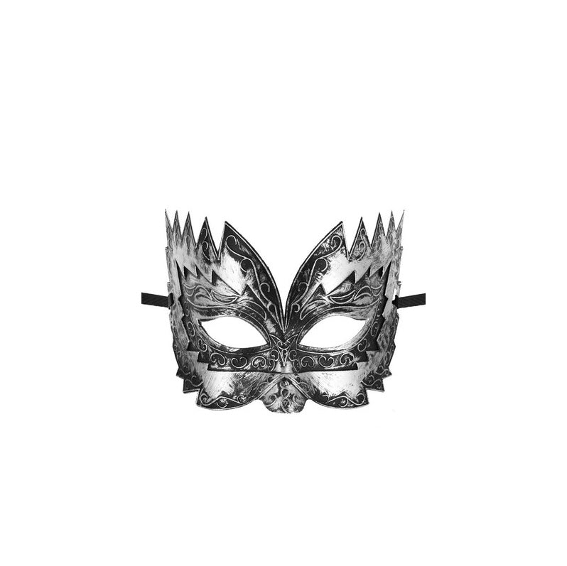 Masque délicats argenté