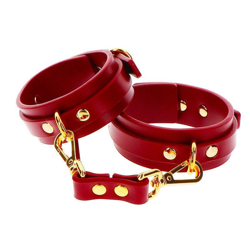 Menottes pour chevilles rouge luxury TABOOM
