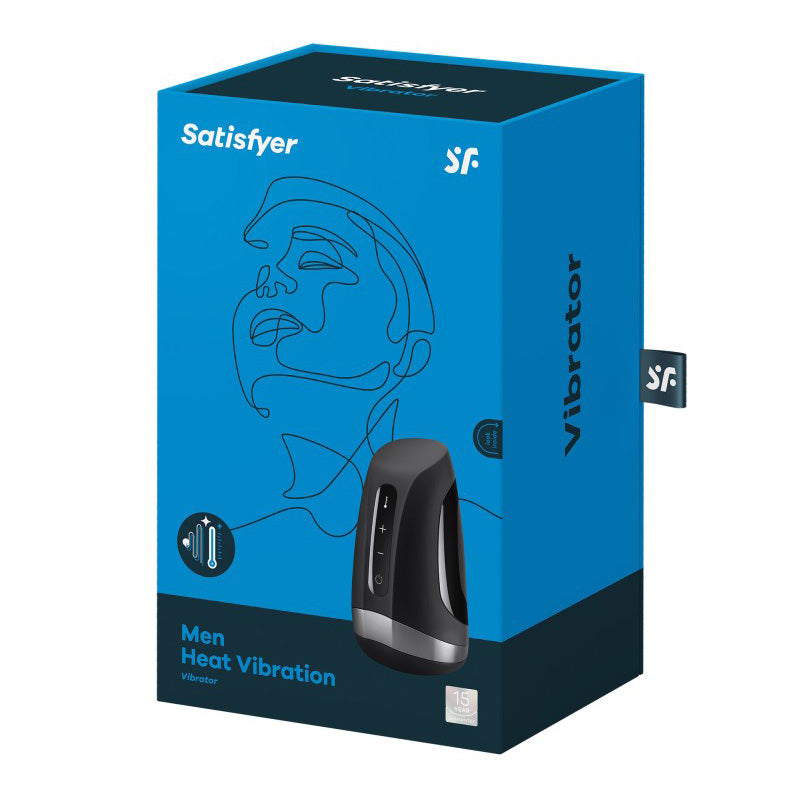 Satisfyer Men Heat Vibration | Masturbateur vibrant - Sweet Fantasy