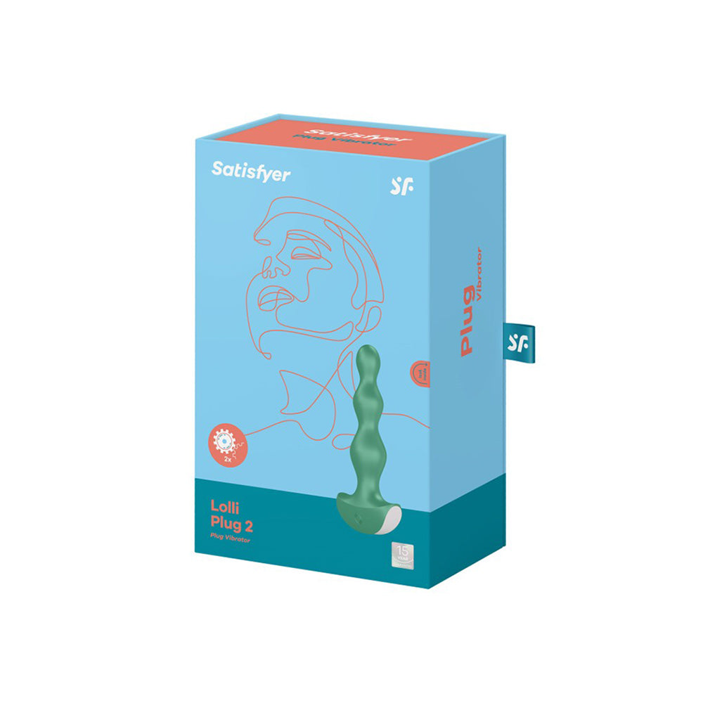 PLUG-ANAL-VIBRANT-MIXTE-VERT-SATISFYER-BOITE