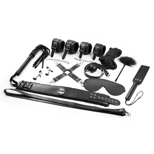 bondage-set-11-pieces-black