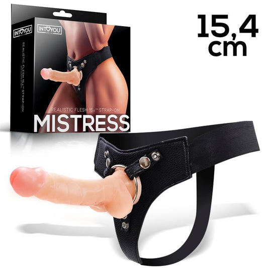   mistress-elastic-strap-on-with-silicone-dildo-154-cm-flesh