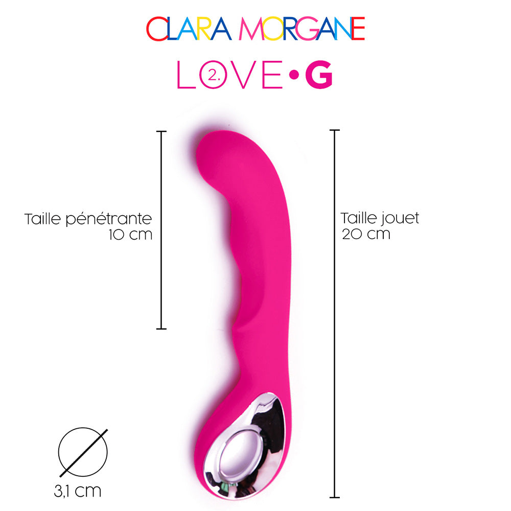 Vibromasseur Love G CLARA MORGANE - Sweet Fantasy Toulon