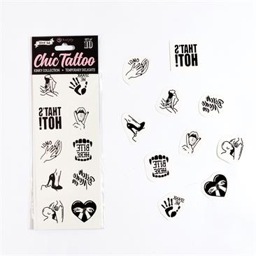 Tatouage temporaire Chic Tattoo (Kinky collection )