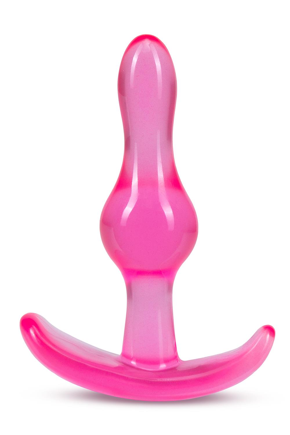 Plug anal courbé