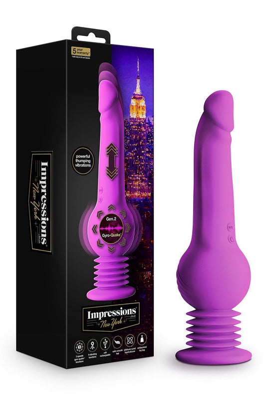 Gode ventouse vibrant (New York )