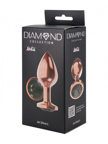Plug en métal rose gold (Jet Shine large)