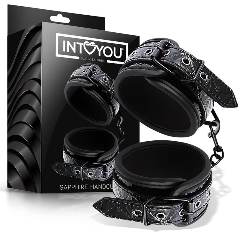 Menottes poignets en cuir vegan - INTOYOU