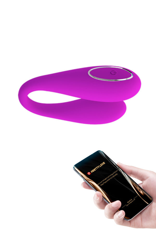 Vibromasseur pour couple connecté (August)
