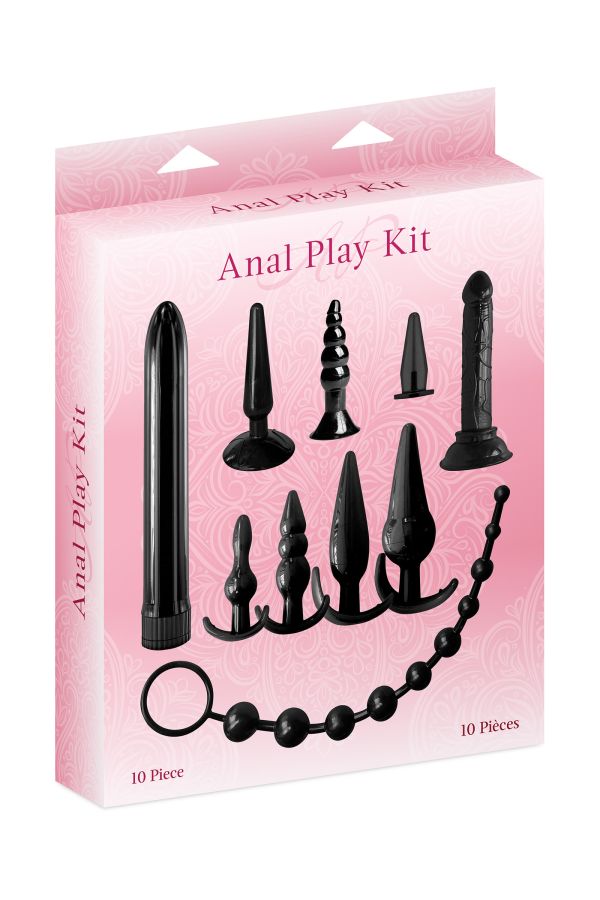 Coffret sextoys anal et vaginal (10 pièces)