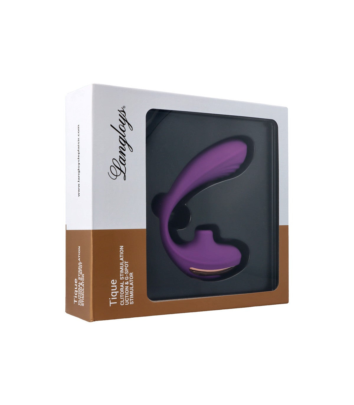 Stimulateur clitoridien et vibromasseur point G  (Tique)