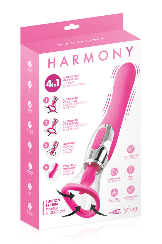Stimulateur et vibromasseur (HARMONY)