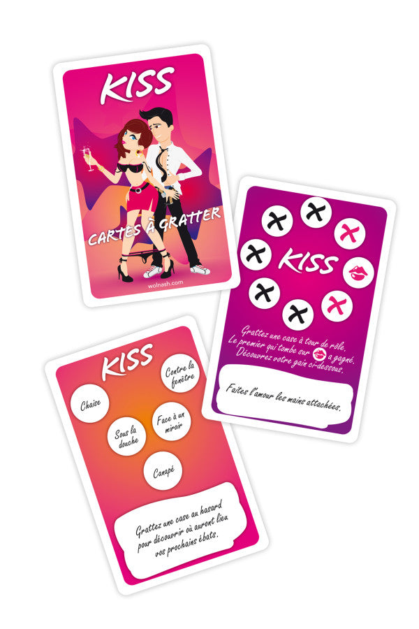Cartes à gratter KISS