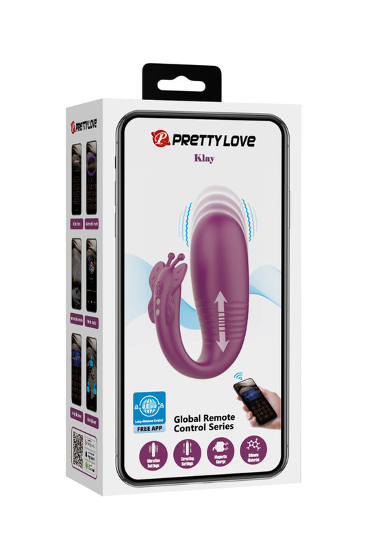 Oeuf vibrant va- et- vient connecté (Klay)