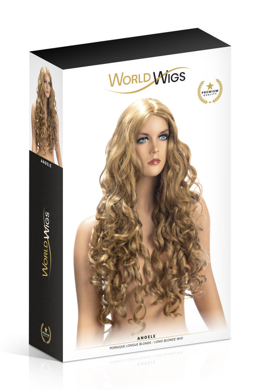 Perruque longue blonde (ANGELE)