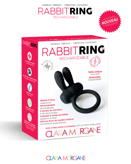 Anneau vibrant  rabbit ring 2.0